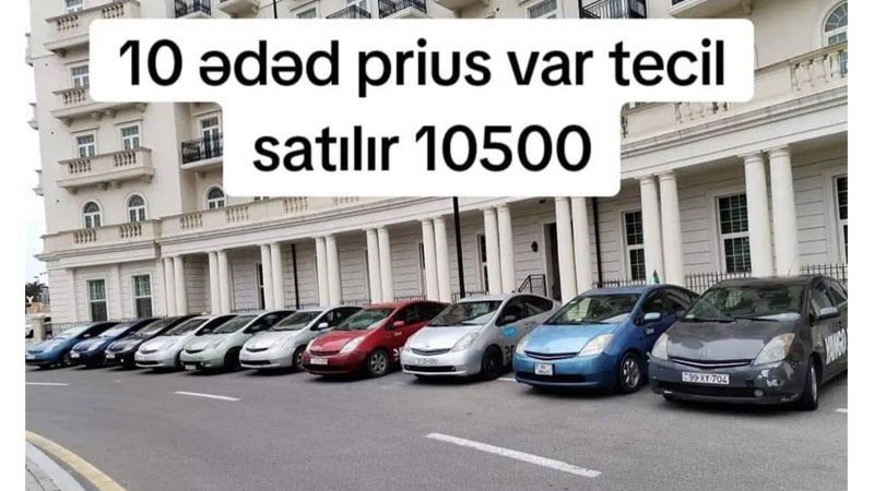 Satışa çıxarılan “Prius”ların sayı bir gecədə 3 dəfə artıb
